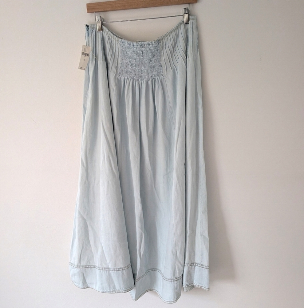 Anthropologie Pilcro Denim Maxi Skirt - Picture 11 of 11